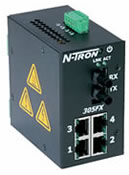 N-TRON 305FX Industrial Ethernet Switch